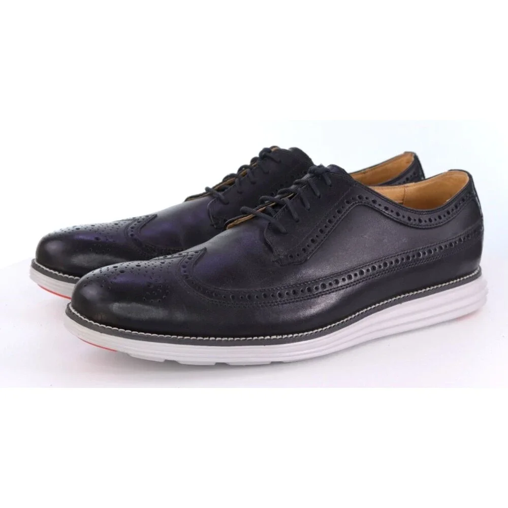 Cole Haan Grand OS $160 Men's Oxfords Dress Shoes Size 13 M Leather C21198 EUC